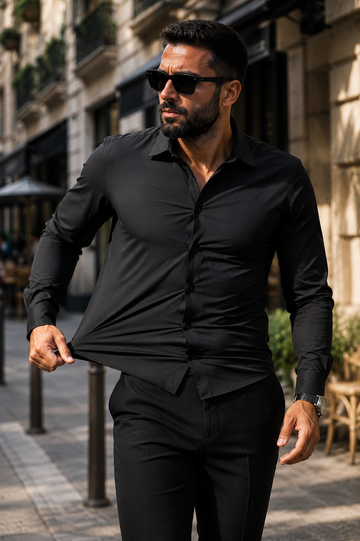 CeroPliegues | Camisa Antiarrugas Premium