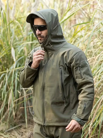 Chaqueta Softshell VORTEX| Protección Total Contra el Frío