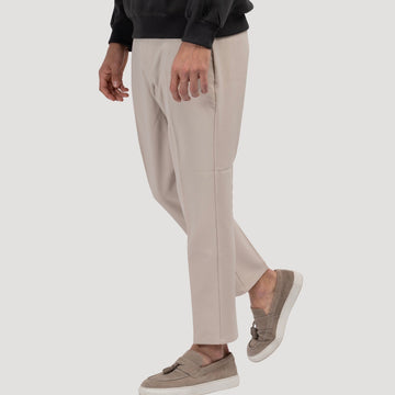 ANDONG - Pantalones Slim Fit de Lino