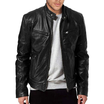 MARIUS | Chaqueta Estilo Cuero Premium (PU) Urbano Atemporal