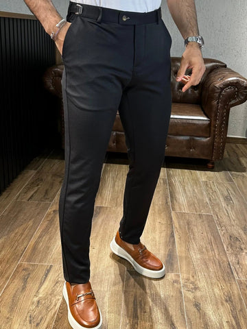 Flexor| Pantalón Slim con Ajuste Lateral para Hombre